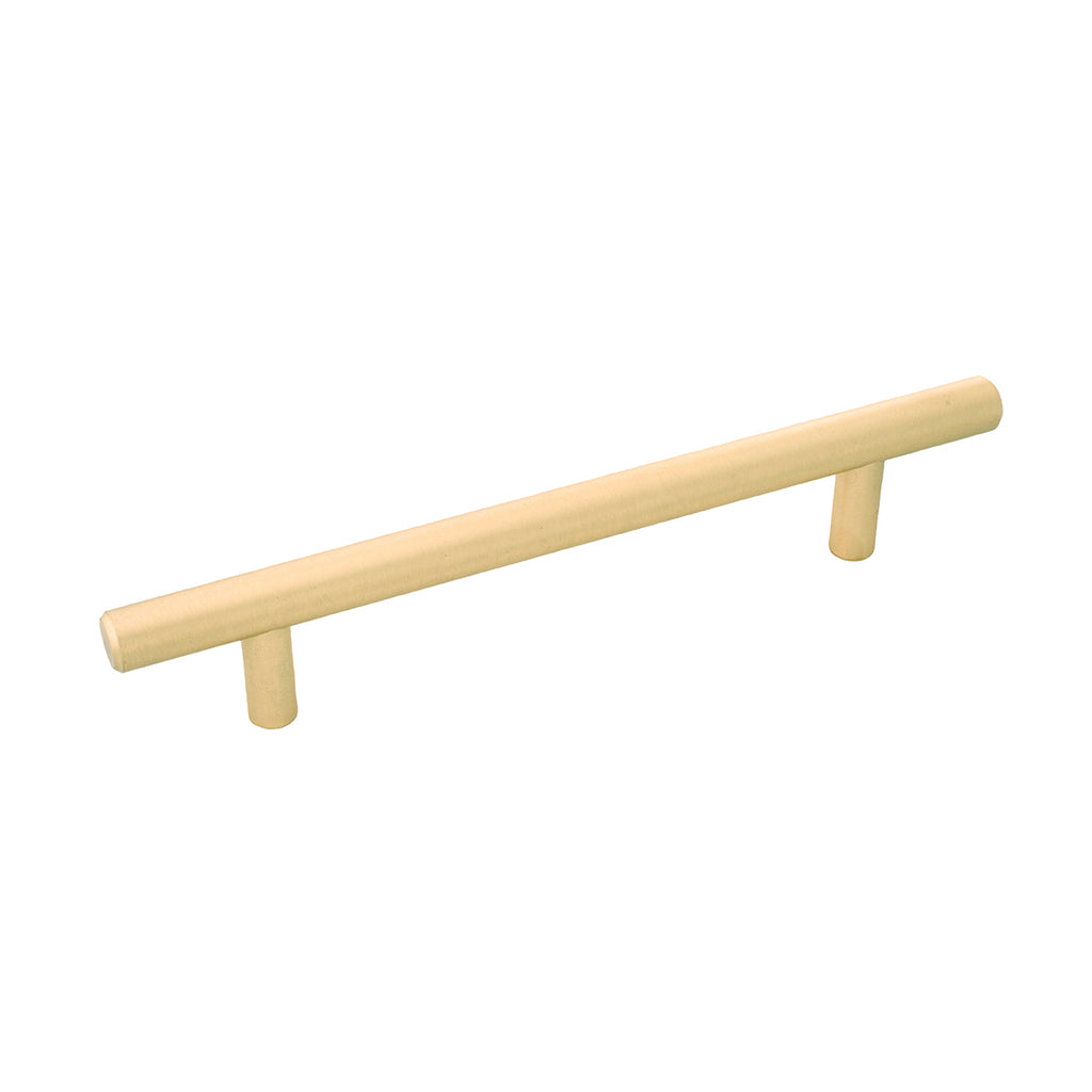 5-1/16 Inch (128mm) Contemporary Bar Pulls-Royal Brass