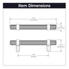 3-3/4 Inch (96mm) Center to Center Sinclaire Pull