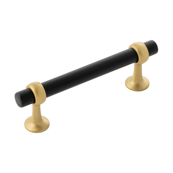 Matte Black and Brushed Golden Brass / regular