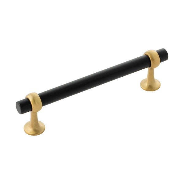 Matte Black and Brushed Gold Brass / regular