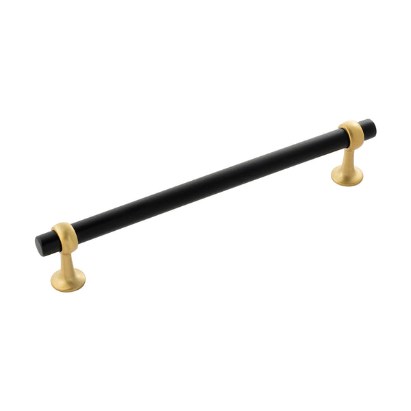 Matte Black and Brushed Golden Brass / regular